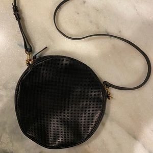 Clare V Round Perforated Crossbody